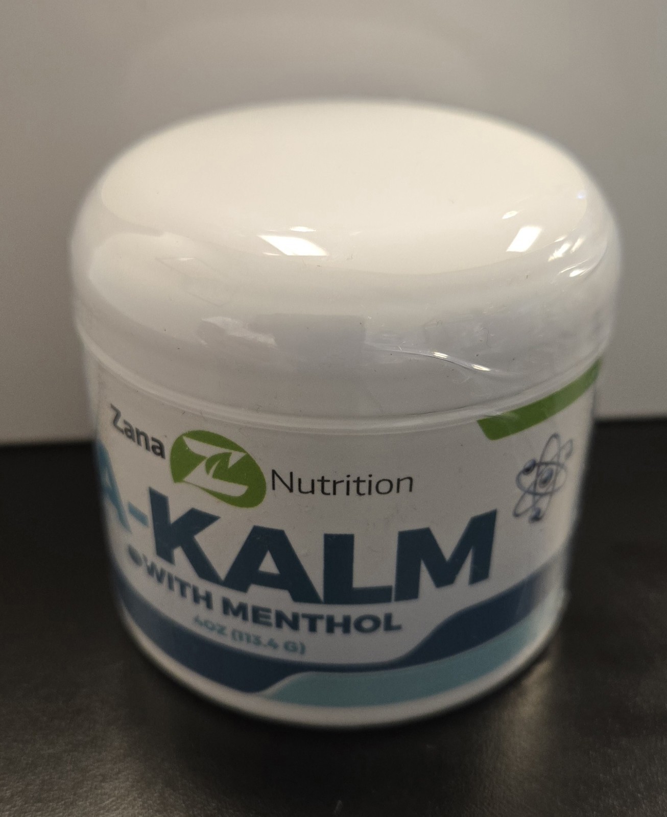 A-Kalm With Menthol For Muscle aches Zana Nutrition 4 Oz New/Sealed