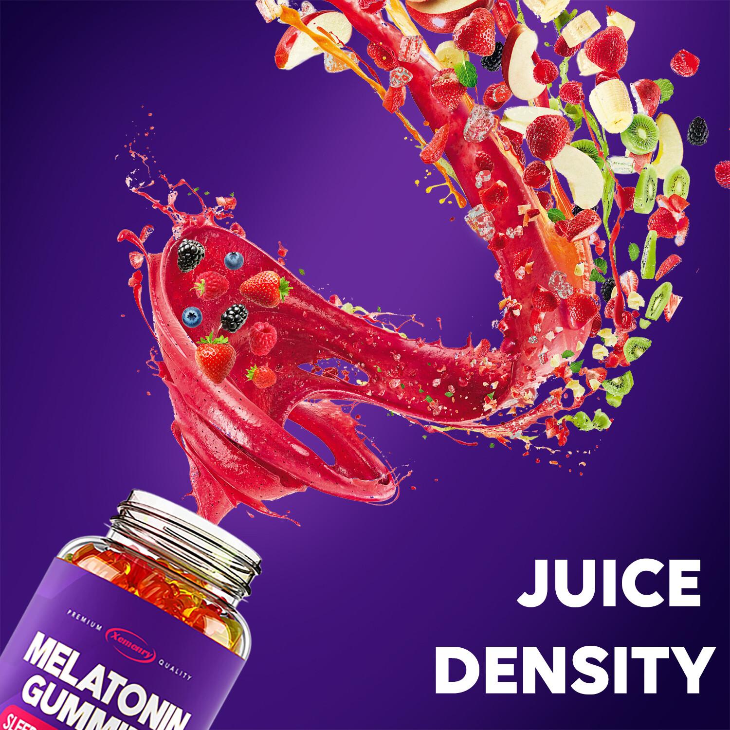 Melatonin Gummies 20mg – Improve Sleep Quality, Relieve Stress and Anxiety