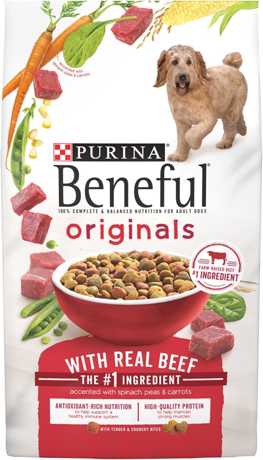 Beneful Purina Originals with Real Beef Adult Dry Dog Food-6.3 lb. Bag