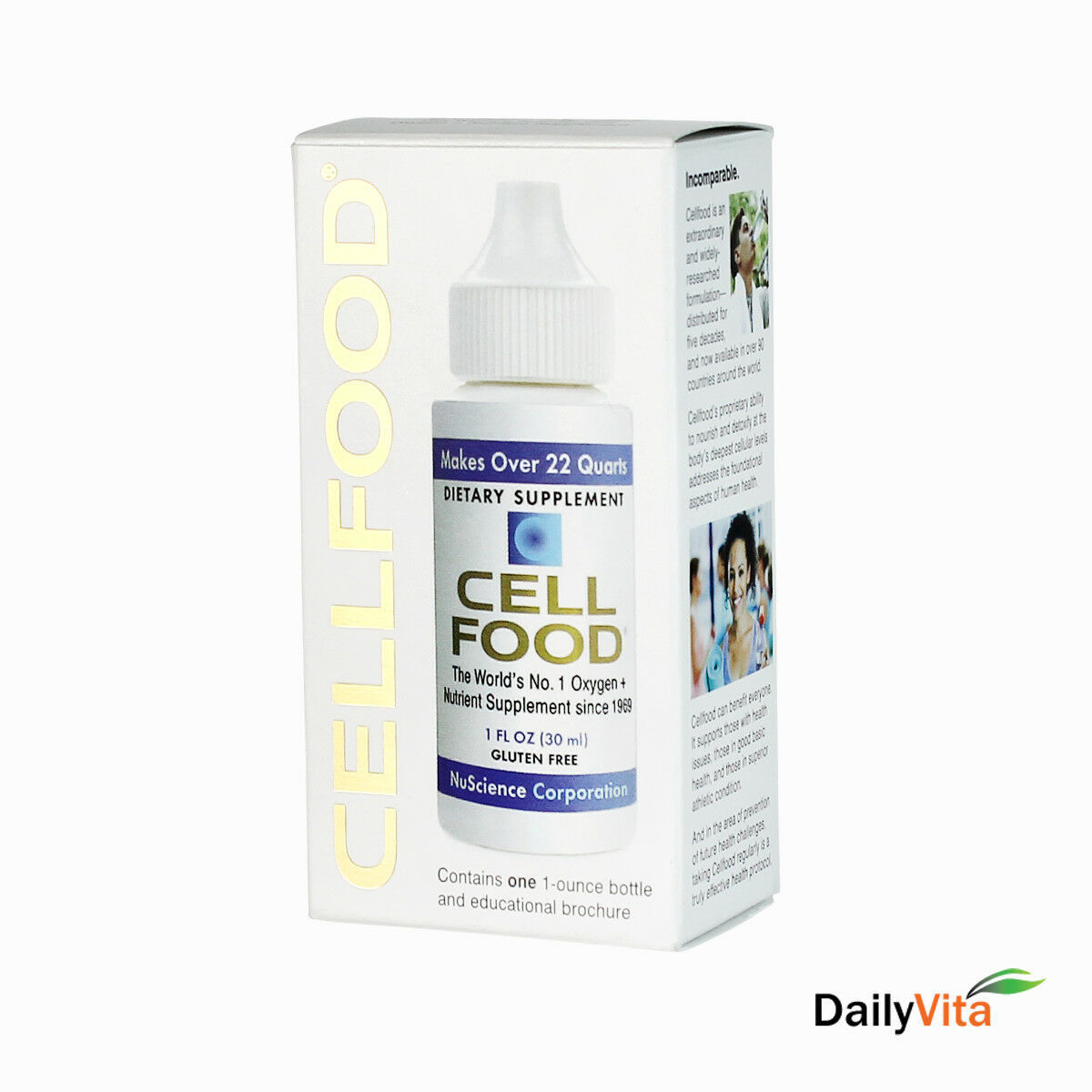 3 x Cellfood Liquid Concentrate 1 fl oz FRESH MADE IN USA FREE SHIPPING