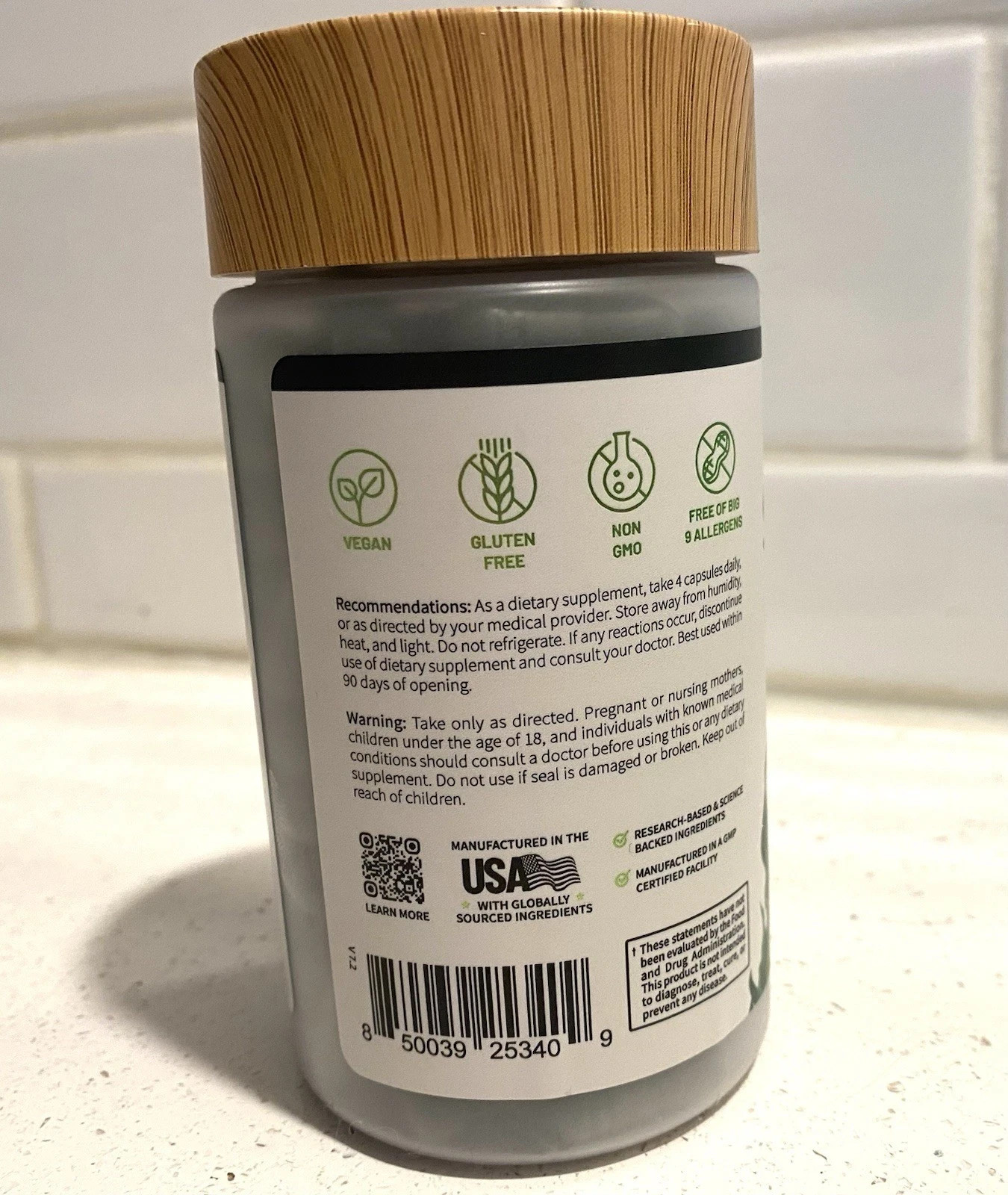 SNAP Spirulina & Chlorella Organic Algae Superfood Energy Immune